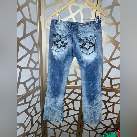 Vintage Rerock Express Size 8
Low Rise Bootcut Flare Jeans
Y2K Design Pockets - Picture 2 of 12